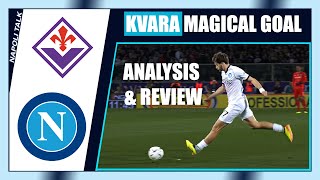 What a GOAL from KVARADONA   Fiorentina vs Napoli  Review  Analysis  Player Ratings [upl. by Nnayllek]