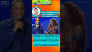 ROCK IN RIO 2024 GRÁVIDA IZA RECEBE BENÇÃO DE IVETE SANGALO NO PALCO I shorts [upl. by Renwick218]