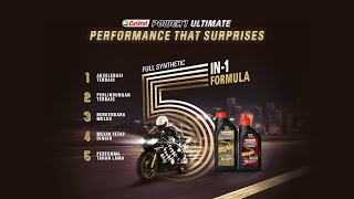 Castrol POWER1 ULTIMATE With 5in1 Full Synthetic Technology Formula [upl. by Ettenav616]