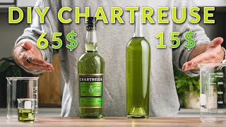 CHARTREUSE CHAMPAGNE DRINK RECIPE  HOW TO MIX [upl. by Ennaid12]