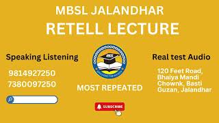 Most Repeated Retell Lecture Dec 2023 [upl. by Tewell]