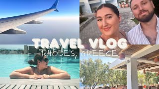 rhodes greece travel vlog spend our relaxing resort holiday with us [upl. by Shiverick106]