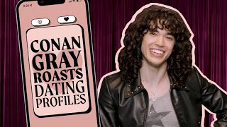 Conan Gray Roasts Dating Profiles Bathroom Selfies and Android Users  Cosmopolitan [upl. by Learrsi]