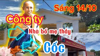 Sáng 1410 Từ công ty đến nhà Ba Mẹ Thầy và cốc kèm khung cảnh Tuyệt Vời tại cốc [upl. by Airdnna225]