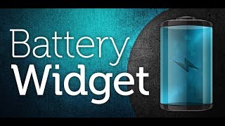 How to add Battery Widget to Android home screen [upl. by Elbertina]