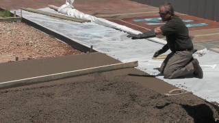 Pouring Concrete  Placing amp Finishing Concrete [upl. by Engleman]