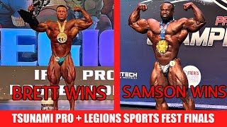 Brett Wilkin Wins Legion Sports Fest  Samson Dauda Wins Tsunami Pro Both Finals Recaps and Results [upl. by Leirej]