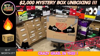 CRAZY GRAIL in this 2000 Mystery Box from a Sneaker Store  The Covenant [upl. by Erreid]