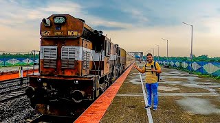 Balurghat  Nabadwip Dham Newly Launched Express Train Journey Vlog [upl. by Dulcine]