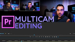 How to Create a MULTICAM Sequence with AUDIO Sync in PREMIERE Pro [upl. by Ahsenev]