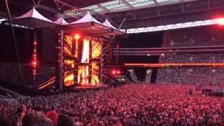 Ed Sheeran Live at Wembley London 2015 [upl. by Llenehs]