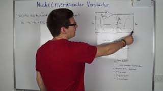 Nichtinvertierender Verstärker  Noninverting amplifier  Elektrotechnik [upl. by Amuwkuhc]