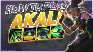 HOW TO PLAY NEW AKALI SEASON 11  BEST Build amp Runes  Season 11 Akali guide  League of Legends [upl. by Siward907]