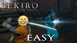 How to beat Ashina Elite  Jinsuke Saze Easy Kill No Death Sekiro Boss Guide [upl. by Neroled]