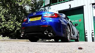 Lexus RC F with the Ultimate Sport Exhaust including Valve Control [upl. by Borgeson]