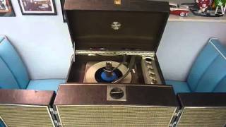 1961 Motorola SP29E Portable Record Player [upl. by Elletsirk241]