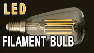 Cool LED Filament Bulb review [upl. by Angelika43]