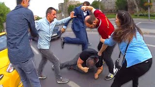 WHEN BIKERS FIGHT BACK  Crazy Motorcycle Moments Ep 67 [upl. by Bullion]