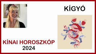 Kínai Horoszkóp Kígyó 2024  éves előrejelzés [upl. by Ialokin999]