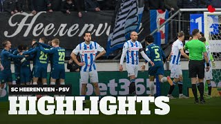 Eentje om heel snel te vergeten  Highlights sc Heerenveen  PSV [upl. by Balsam]