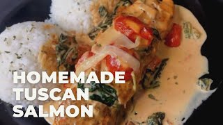 Homemade Tuscan Salmon [upl. by Armyn]