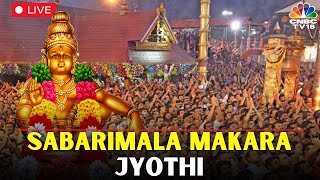 Sabarimala Makaravilakku 2024 LIVE Makara Jyothi In Sabarimala 2024  Jyothi Darshanam  N18L [upl. by Ahsiened442]