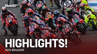 MotoGP™ Race Highlights 💯  2024 DutchGP [upl. by Ardnahsal]