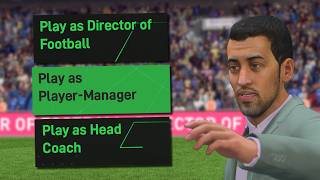 I Found 6 Different Ways to Play Manager Career Mode [upl. by Nerw191]