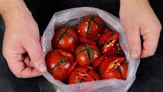 Боже как вкусно Я всегда буду так готовить Просто надрежьте помидоры🍅 Вкусные Помидоры [upl. by Enimasaj]