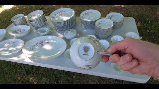 For Sale NORITAKE CHINA SET 6044 ROSEMARIE JAPAN 20210814 [upl. by Hwang679]