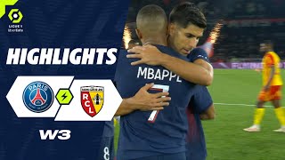 PARIS SAINTGERMAIN  RC LENS 3  1  Highlights  PSG  RCL  20232024 [upl. by Seroled745]