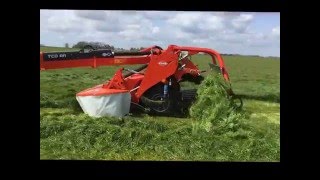 CampO Tractors  Kuhn FC3125 amp FC3160 mowers [upl. by Dlorej616]