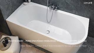 CREA corner freestanding bathtub [upl. by Dorine]