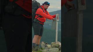 Signing Visitor Book while Solo Hiking in Langsua National Park Norway [upl. by Lorien]