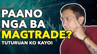 PAANO BA MAGTRADE  TRADING TUTORIAL PARA SA NEWBIES SA CRYPTO [upl. by Gere]