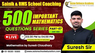 Free onilne class of Maths For Rms and AISSEE 2024 amp UP Sainik School  online Sainik Coaching [upl. by Valda]