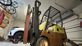 Another new project Clark C50030 forklift [upl. by Hewes135]