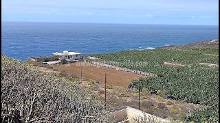 Finca con cultivo de plátanos y vistas maravillosas en Buenavista del Norte Tenerife 700000 EUR [upl. by Inahc]