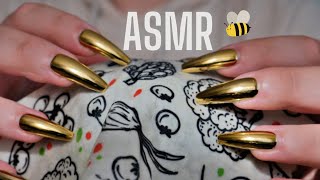 ASMR WITH BEESWAX WRAP 1 HR 🐝 Tapping Scratching amp Crinkles 🐝 No Talking [upl. by Elconin]