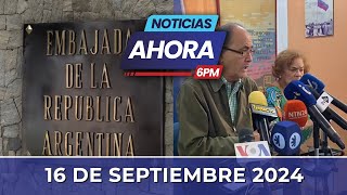 Noticias de Venezuela hoy en Vivo 🔴 Lunes 16 de Septiembre de 2024  Ahora Emisión Central [upl. by Lipps]