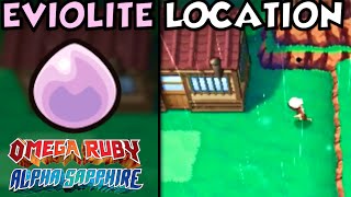 WhereHow to find Eviolite in Pokemon Omega Ruby and Alpha Sapphire [upl. by Waddell81]