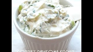 RAW Vegan Tzatziki Sauce [upl. by Francine]