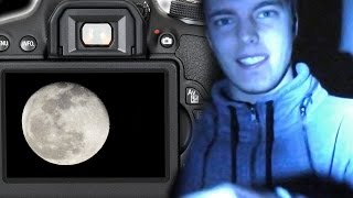 Comment photographier la lune avec un appareil photo reflex [upl. by Ahsinra]