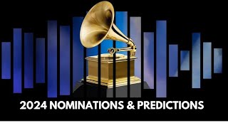 2024 GRAMMY NOMINEES AND PREDICTIONS [upl. by Berhley690]