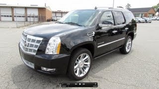 2012 Cadillac Escalade Platinum Collection Start Up Exhaust and In Depth Review [upl. by Polinski]