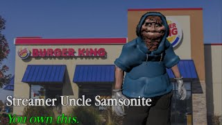 Uncle Samsonite Streamer Review  Jumpscare Roblox  Pillar Chase 2 [upl. by Eiddet595]