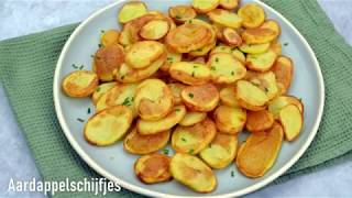 Airfryer basic recept Aardappelschijfjes in de Airfryer bereiden [upl. by Neddy]