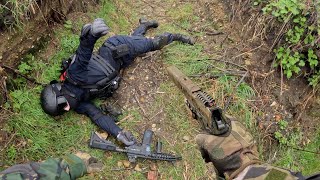 Stealth Sniper Made Them SCREAM With This 🔫 Ghillie Suit Airsoft [upl. by Crowley125]