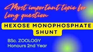 HMP shunt ll hexose monophosphate ll pentose phosphate pathway [upl. by Lorraine]