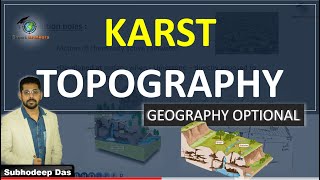 Karst Topography  Explained  Geography optional  UPSC IAS [upl. by Yeldnarb]